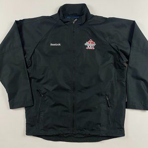 NWOT Reebok Grey Cup 2012 100th Jacket Mens XL 2XL Windbreaker Full Zip CFL